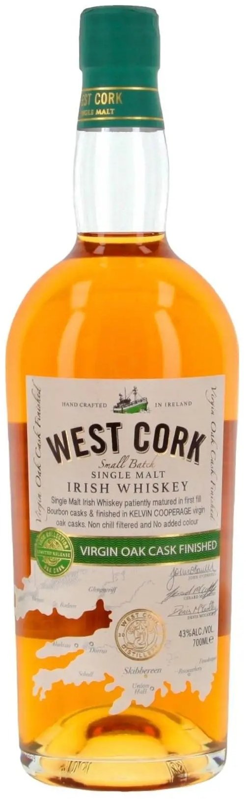 Акція на Виски West Cork Small Batch Virgin Cask 0.7 л (BWW5930) від Stylus