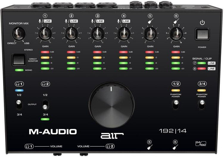 

Аудиоинтерфейс M-Audio Air 192x14