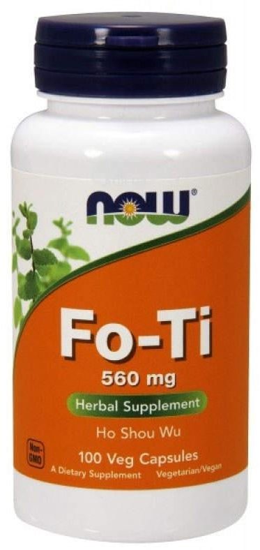 

Now Foods Fo-Ti 560 mg 100 caps (Горець багатоквітковий)