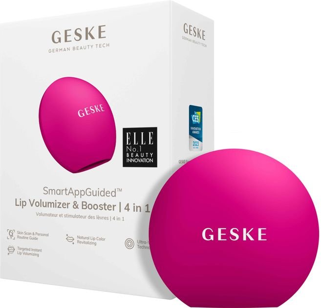 Акція на Устройство для увеличения объема губ Geske Lip Volumizer & Booster 4 в 1 M Magenta (GK000055MG01) від Stylus