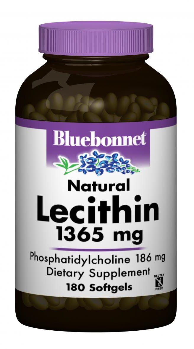 

Bluebonnet Nutrition Natural Lecithin 1365 mg 180 caps