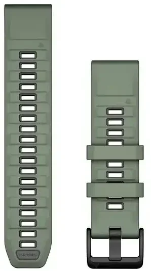 Акція на Ремінець Garmin QuickFit 22mm Watch Bands Willow/Graphite Silicone (010-13392-04) від Y.UA