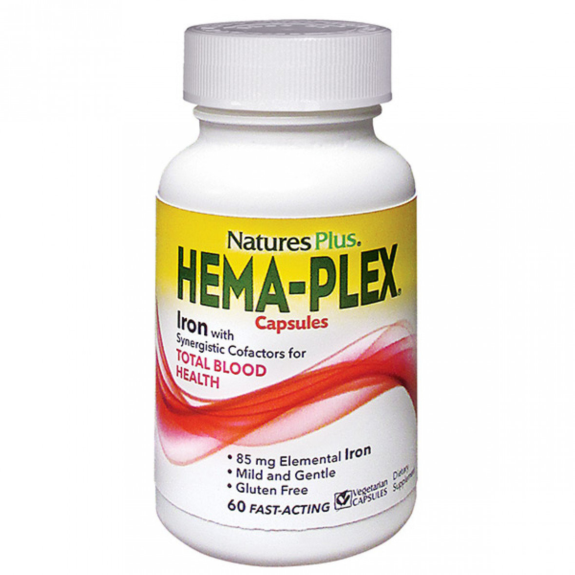 

Natures Plus Hema-Plex 60 caps Комплекс для поддержки оптимального здоровья крови