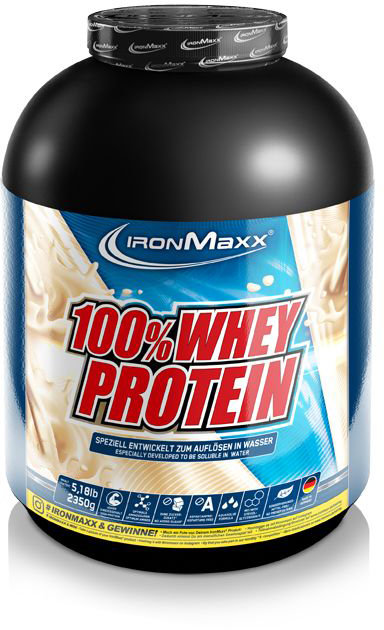 Акція на IronMaxx 100% Whey Protein 2350 g /47 servings/ Salted Caramel від Stylus