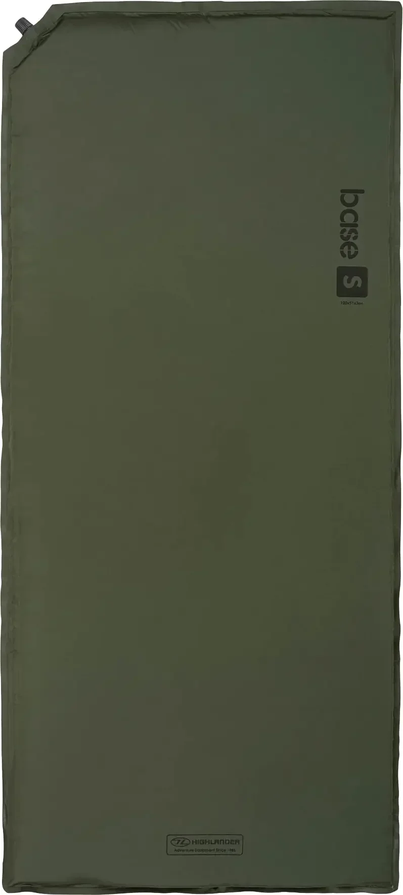 Акція на Коврик надувной Highlander Base S Self-inflatable Sleeping Mat 3 cm Olive (SM100-OG) (929795) від Stylus