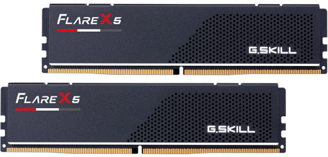 Акція на G.Skill 32 Gb (2x16GB) DDR5 5600 MHz Flare X5 (F5-5600J3636C16GX2-FX5) від Stylus