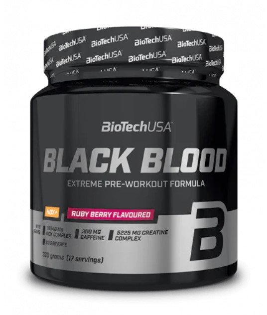 

Предтренировочный комплекс BioTechUSA Black Blood Nox 330 g/ 34 servings/ Ruby berry