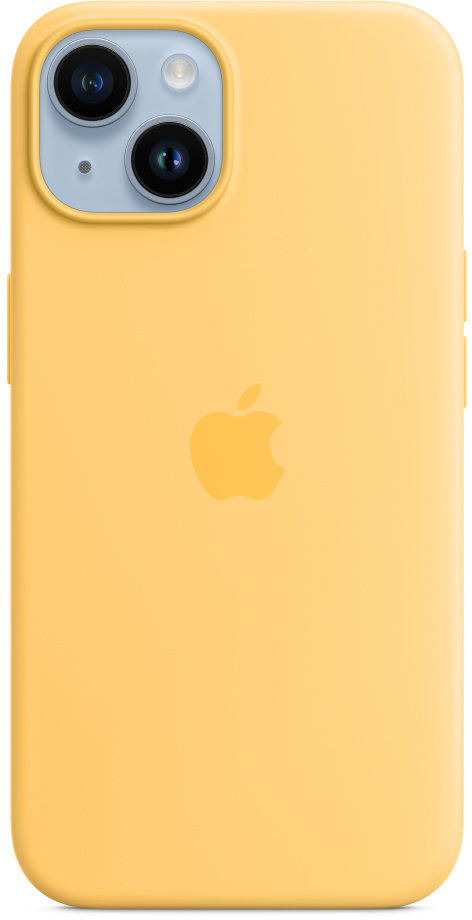 

Apple for iPhone 14 Silicone Case with MagSafe Sunglow (MPT23)