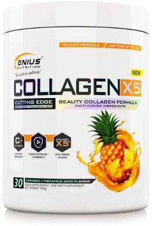 

Genius Nutrition Collagen-X5 powder 360 g / 30 servings / Pineapple