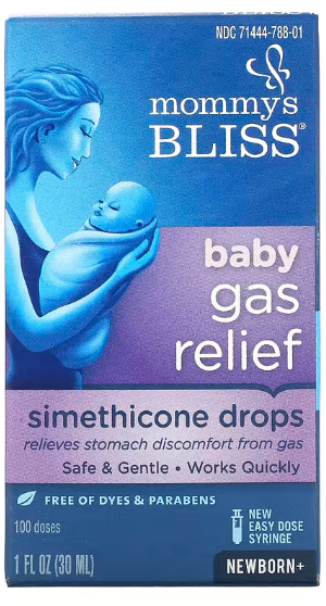 

Mommy's Bliss Baby gas relif средство против дискомфорта при газообразовании 30 мл