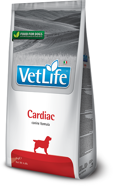 Акція на Сухой лечебный корм для собак Farmina Vet Life Cardiac диетическое питание при хронической сердечной недостаточности 2 кг (PVT020533S) від Stylus