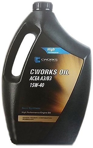 

Масло моторное Cworks Oil 15W-40 Acea A3/B3 4л