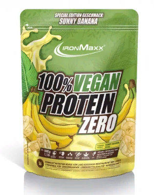 

IronMaxx 100% Vegan Protein 500 g /16 servings/ Banana