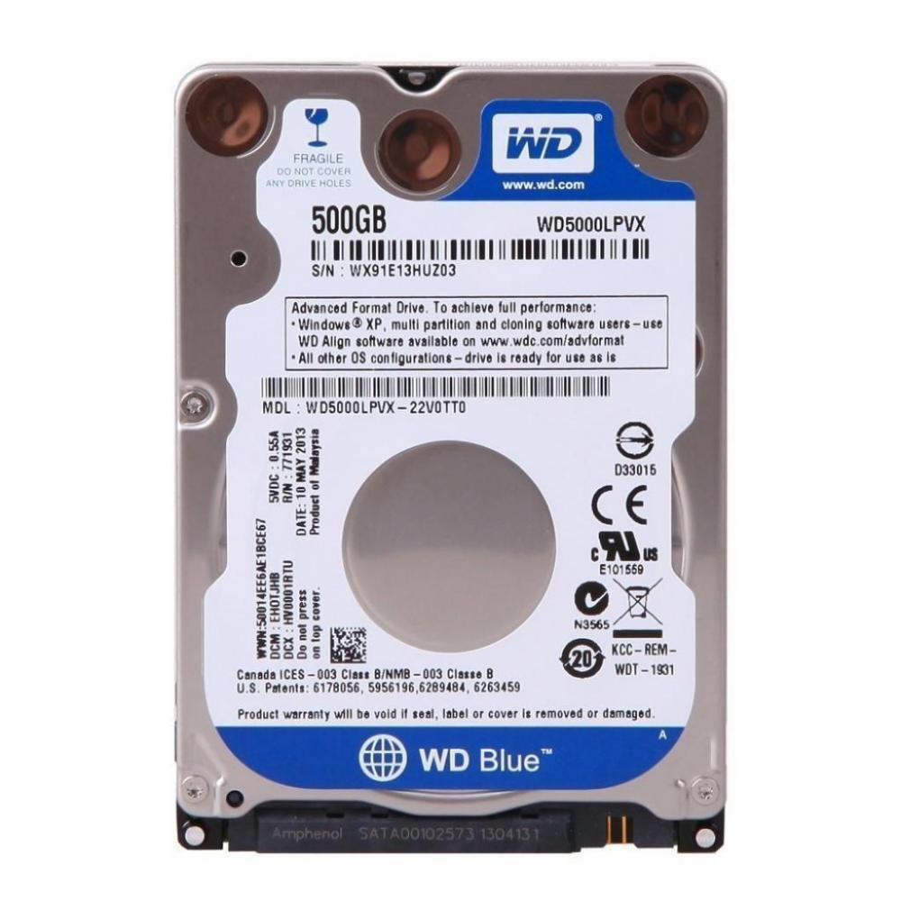 

Wd Blue 2.5" WD5000LPCX Rb