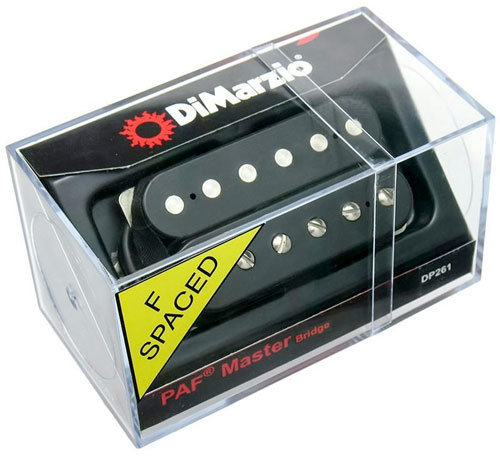 

Звукознімач Dimarzio DP261FBK Paf Master Bridge F-Spaced (Black)