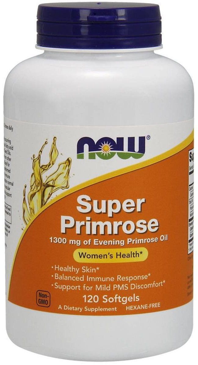 

Now Foods Super Primrose 1300 mg 120 Sgels Масло вечірньої примули