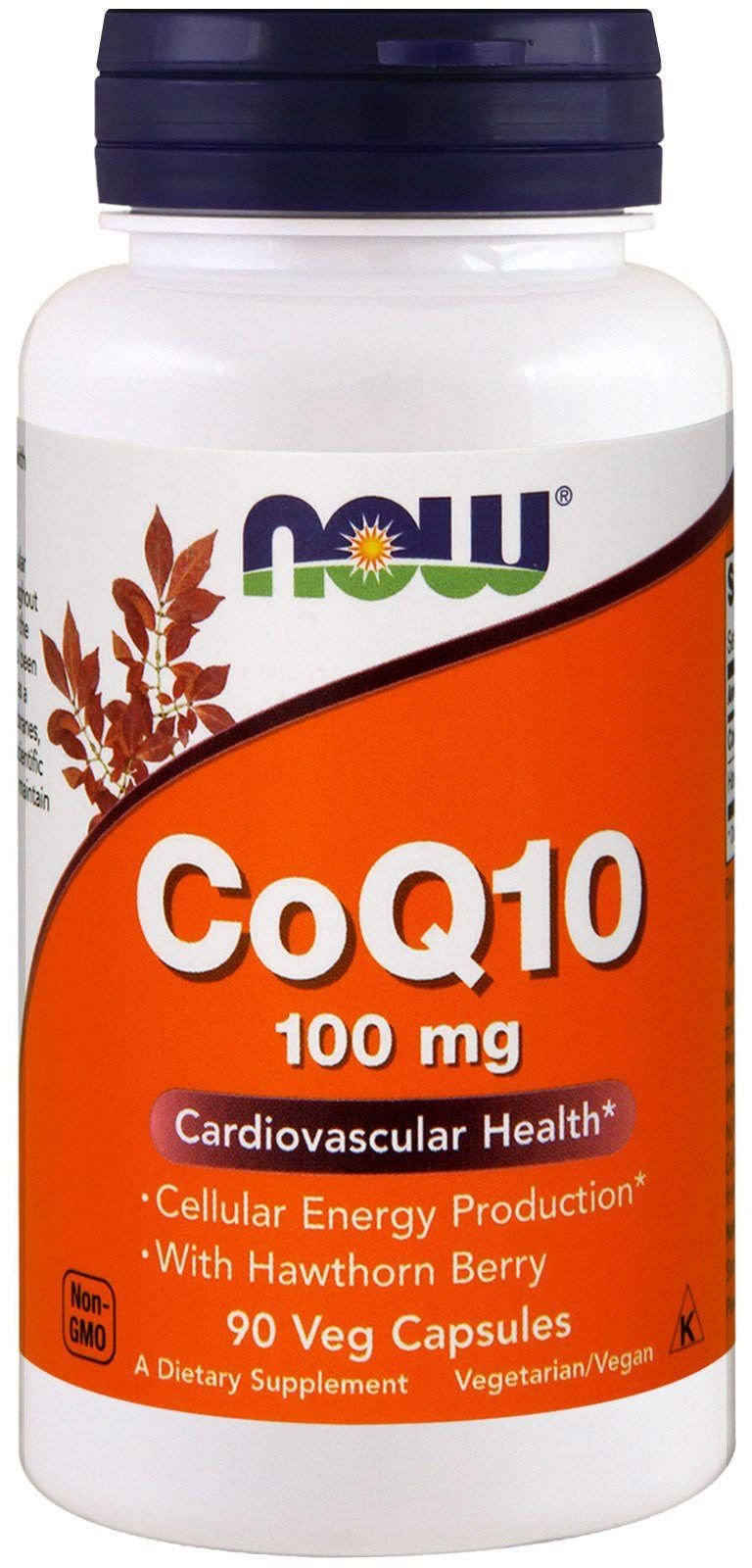 

Now Foods CoQ-10, 100 mg, 90 Veg Capsules