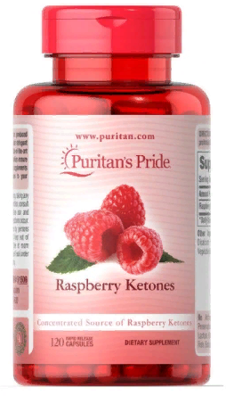 

Puritan's Pride Raspberry Ketones 100 mg Малинові кетони 120 капсул