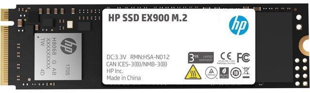 

Hp Ssd EX900 500Gb M.2 2280 NVMe (2YY44AA#ABB)