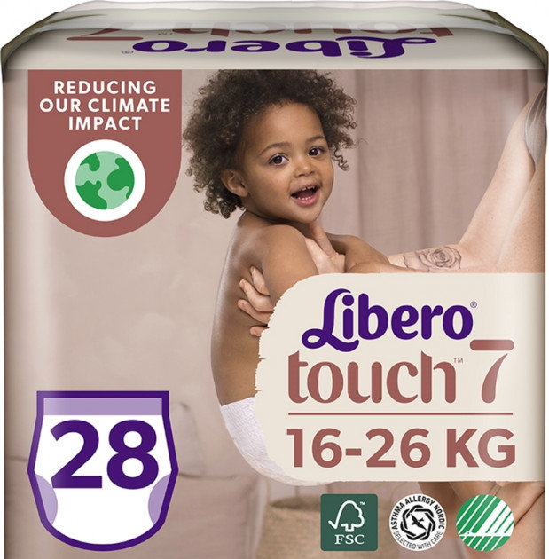 

Libero Touch трусики 7 (28) (16-26 кг)