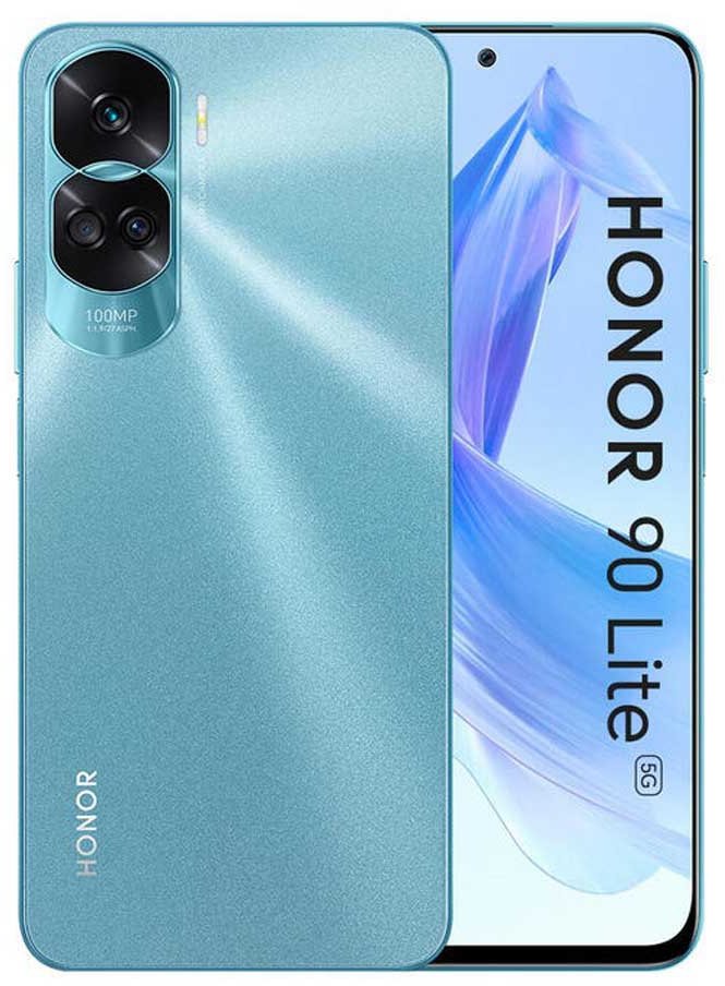 Акція на Honor 90 Lite 5G 8/256GB Cyan від Y.UA