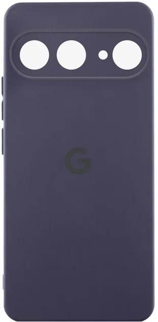 

Lakshmi Premium Silicone Case with Logo Full Camera Dark Gray for Google Pixel 9