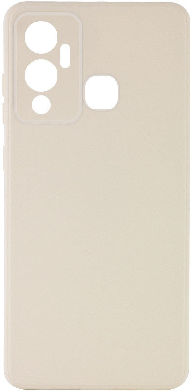 

Tpu Case Candy Full Camera Antigue White for Infinix Hot 12 Play