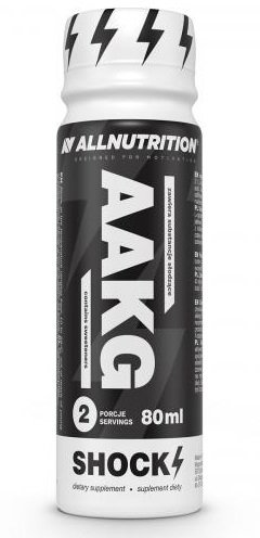 

Предтренировочный комплекс All Nutrition Aakg Shok Shot 80 ml