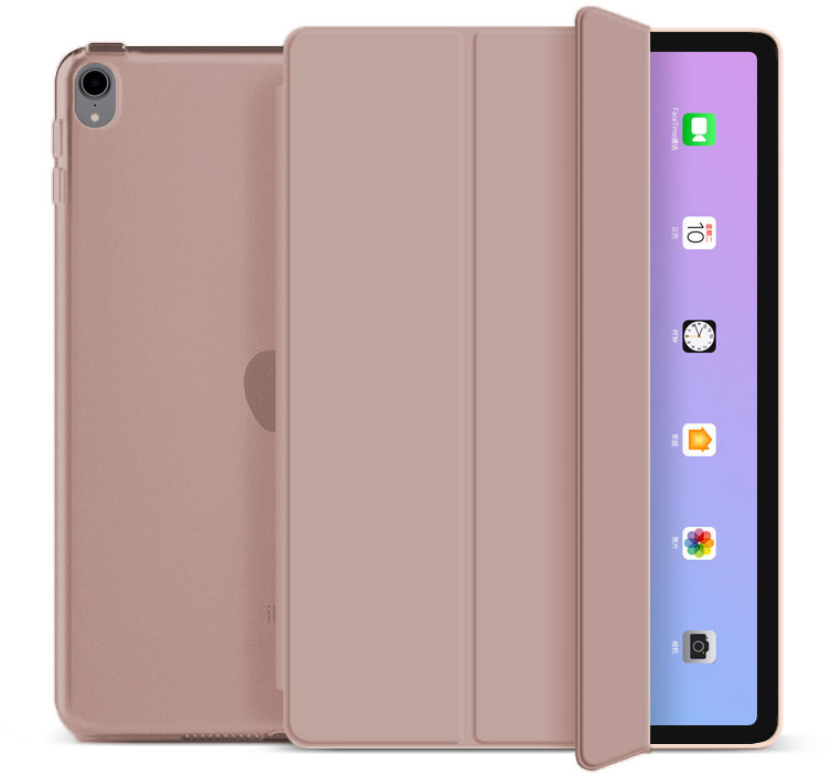 

BeCover Case Book Tri Fold Hard Rose Gold (706859) for iPad mini 6 2021