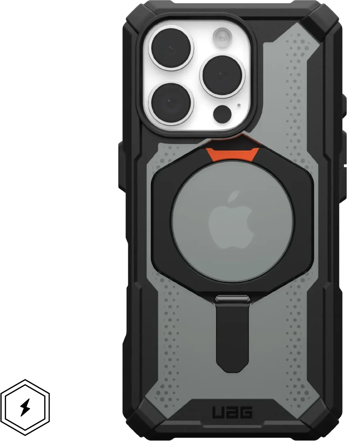 

Urban Armor Gear Uag Plasma Xte MagSafe Black/Orange (114474114097) for iPhone 16 Pro