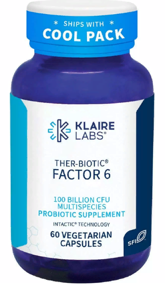 

Klaire Labs Ther-Biotic Factor 6 Прибуток 60 капсул