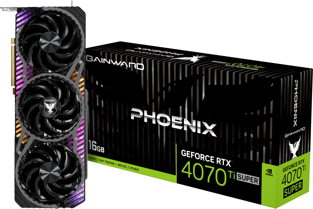 Акція на Gainward GeForce Rtx 4070 Ti Super Phoenix (NED47TS019T2-1043X/471056224-4281) від Stylus