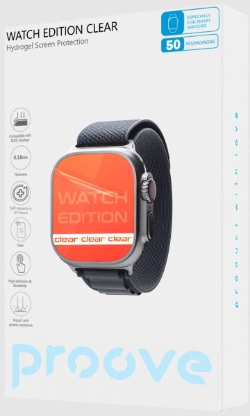 

Proove Hydrogel Screen Protection Watch Edition Clear