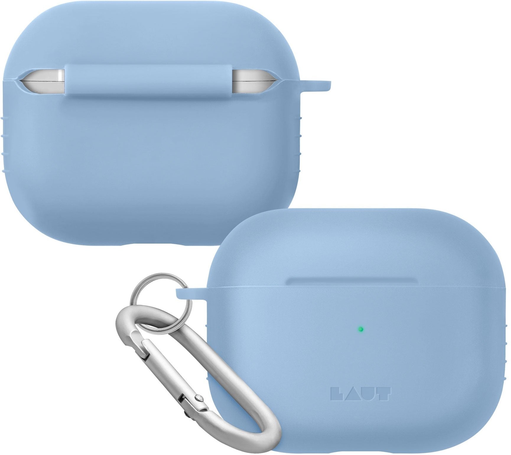 Акція на Чехол для наушников Laut Pod with Powder Blue (L_AP4_POD_PB) for Apple AirPods 3 від Stylus