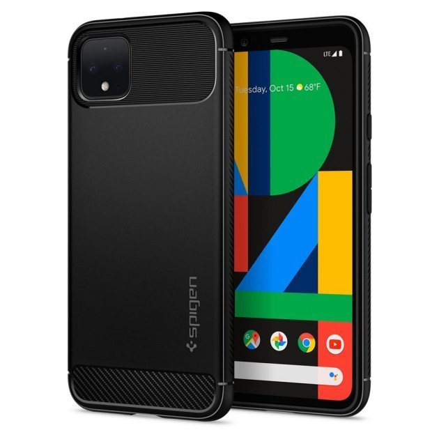 

Spigen Rugged Armor Matte Black (F25CS27554) for Google Pixel 4 Xl