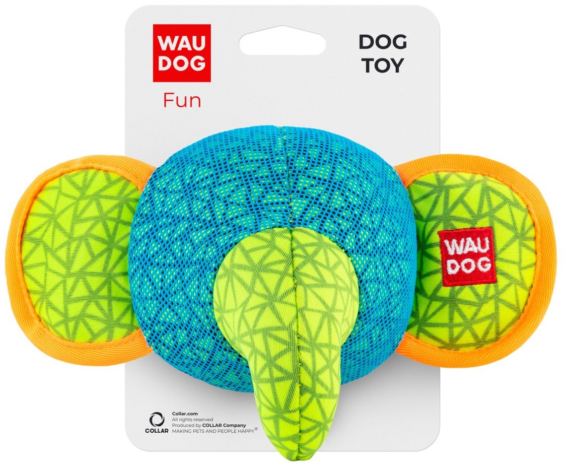 Акція на Игрушка для собак Waudog Fun Слон 20х14 см голубая (62042) від Stylus