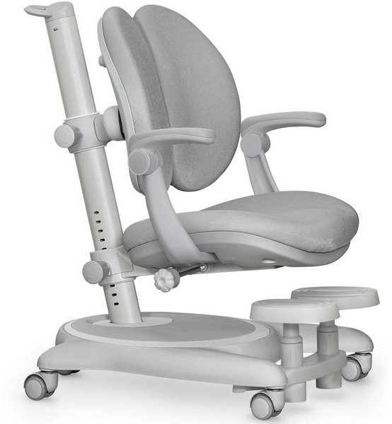 Акція на Детское кресло Mealux Ortoback Duo Plus Grey (Y-510 G Plus) від Stylus