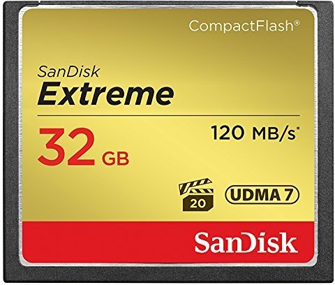 

SanDisk 32GB CompactFlash Extreme (SDCFXSB-032G-G46)