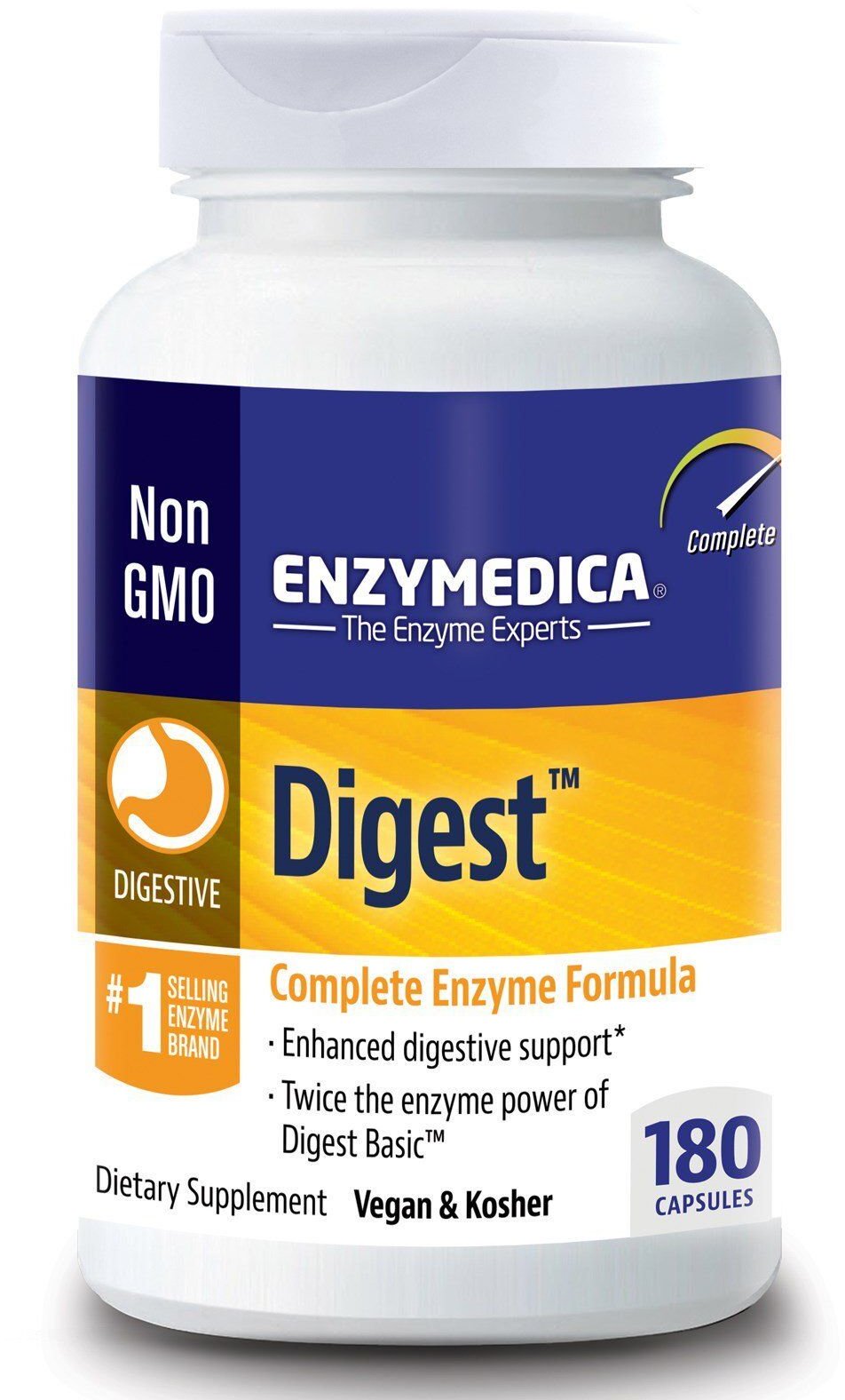 

Enzymedica Digest Complete Enzyme Formula Травні ферменти 180 капсул