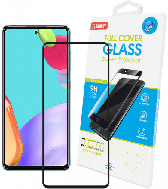 

Global Tempered Glass Full Glue Black for Samsung A525 Galaxy A52/A528 Galaxy A52s 5G/A526 Galaxy A52 5G