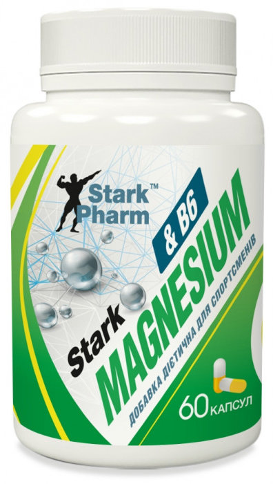 

Stark Pharm Stark Magnesium And B6 Магний и Витамин B6 60 капсул