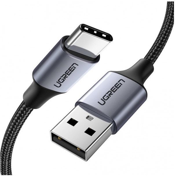 

Ugreen Usb Cable to USB-C US288 Aluminum Braid 2.0m Black (60128)