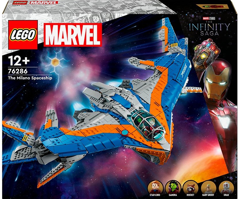 

Конструктор Lego Marvel Стражи Галактики: Милано 2090 деталей (76286)