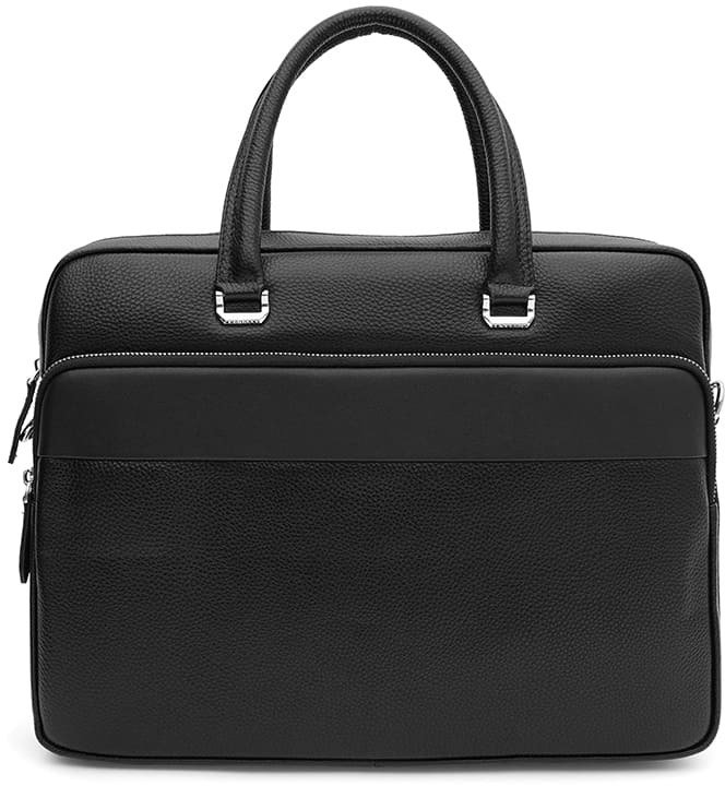 

Мужская конференц-сумка Borsa Leather черная (K18820-1bl-black)