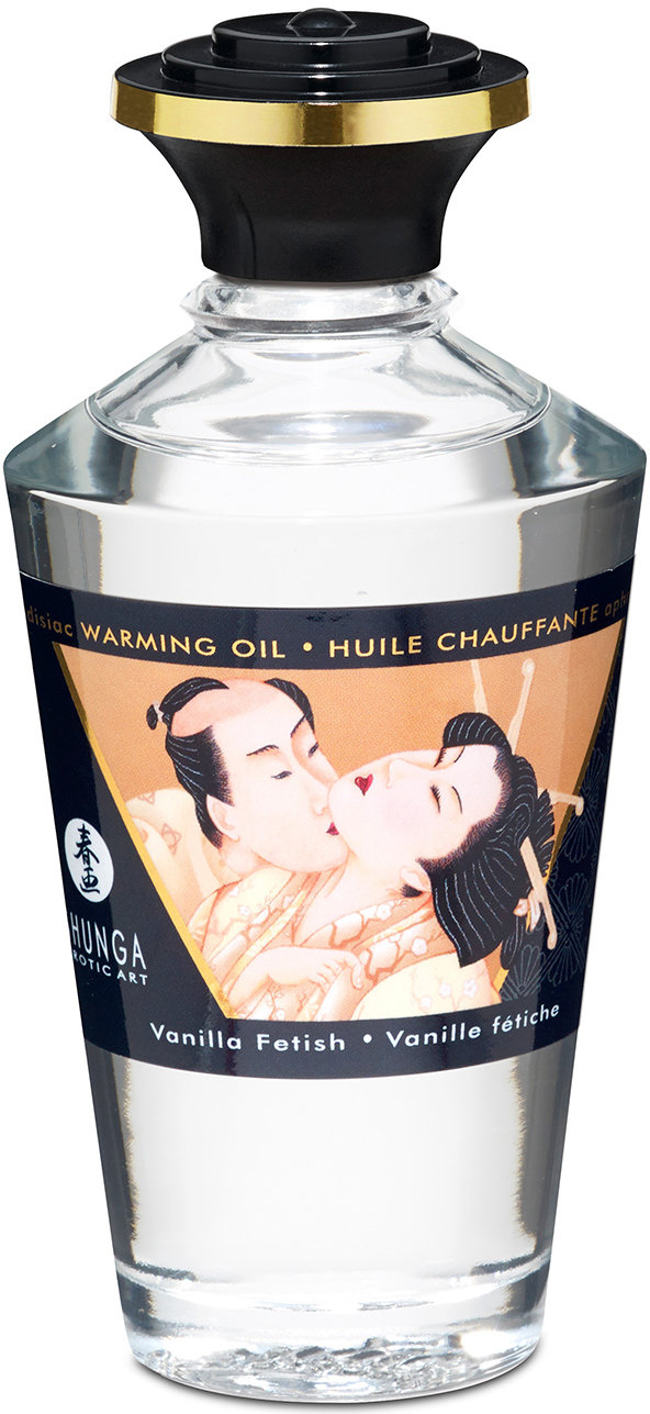 

Съедобное согревающее масло Warming Oil Intimate Kisses, 100 мл, ваниль