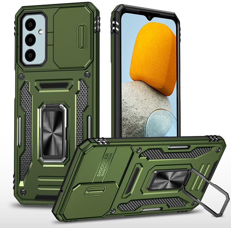 

Mobile Case Camshield Army Ring Army Green for Samsung A256 Galaxy A25 5G