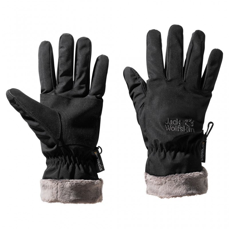 

Жіночі рукавички Jack Wolfskin Stormlock Highloft Glove Women чорні M (1901084_6000)