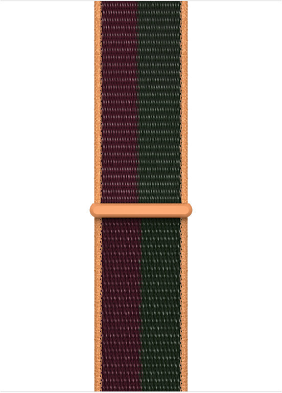 

Apple Sport Loop Dark Cherry / Forest Green (ML323) for Apple Watch 42/44 / 45mm