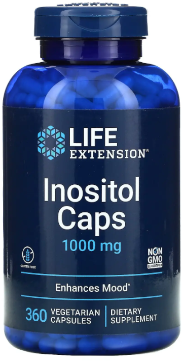 

Life Extension Inositol Инозитол 1000 мг 360 капсул