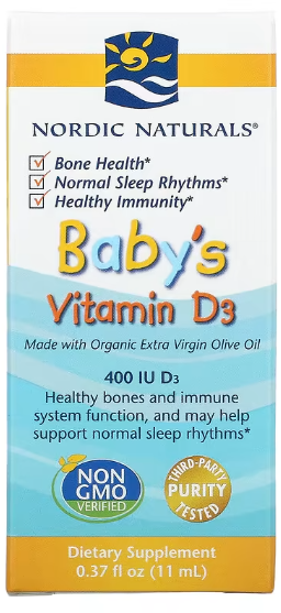 

Nordic Naturals Baby's Vitamin D3 Витамин D3 400 МЕ 11 мл